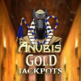Anubis Gold Jackpots online game logo by Inspired Gaming on 10bet.org.pl