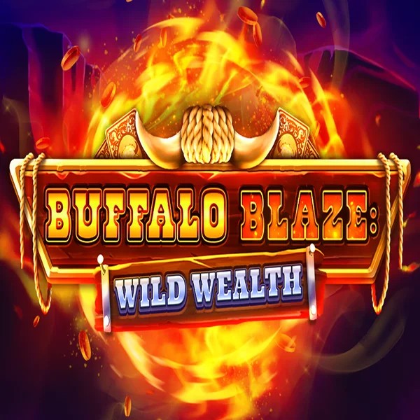 Buffalo Blaze Wild Wealth slot visual from OctoPlay available on 10bet.org.pl