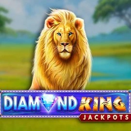 Diamond King Jackpots logo by SpinPlay Games 10bet Casino