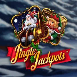 Jingle Jackpots slot visual from Dragon Gaming available on 10bet.org.pl