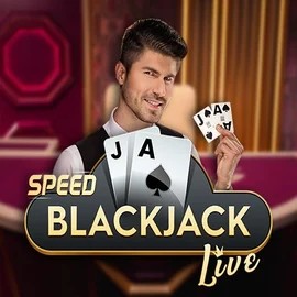 Speed Blackjack logo – Live Casino by Pragmatic Play at 10bet Casino