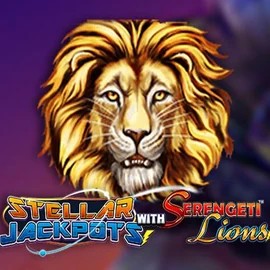 Stellar Jackpots with Serengeti Lions game by Lightning Box Game – logo hosted on 10bet Casino